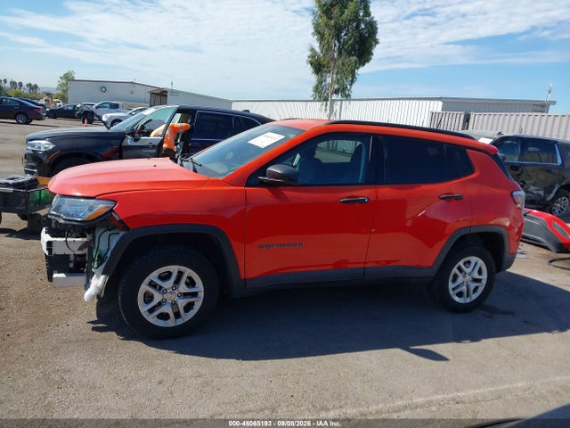 Продаж на аукціоні авто 2017 Jeep New Compass Sport 4x4, vin: 3C4NJDABXHT647000, номер лоту: 46065193
