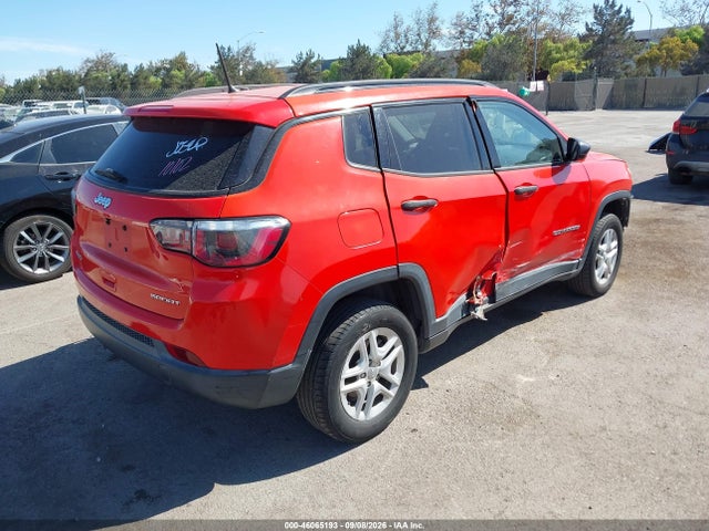 Продаж на аукціоні авто 2017 Jeep New Compass Sport 4x4, vin: 3C4NJDABXHT647000, номер лоту: 46065193