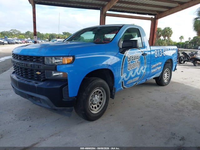 Aukcja sprzedaży 2020 Chevrolet Silverado 1500 2wd  Long Bed Wt, vin: 3GCNWAEFXLG137485, numer aukcji: 46065264