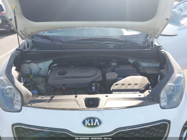 2017 Kia Sportage Lx მანქანა იყიდება აუქციონზე, vin: KNDPMCACXH7033538, აუქციონის ნომერი: 46065295