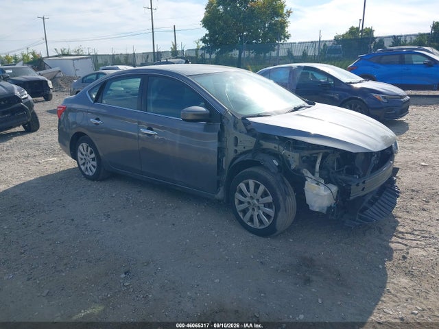 2019 Nissan Sentra S მანქანა იყიდება აუქციონზე, vin: 3N1AB7AP0KY357239, აუქციონის ნომერი: 46065317