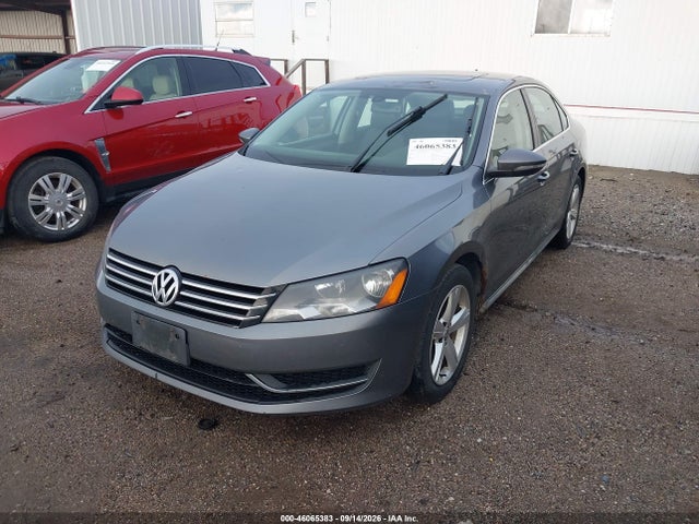 2012 Volkswagen Passat 2.5l Se მანქანა იყიდება აუქციონზე, vin: 1VWBH7A30CC106368, აუქციონის ნომერი: 46065383