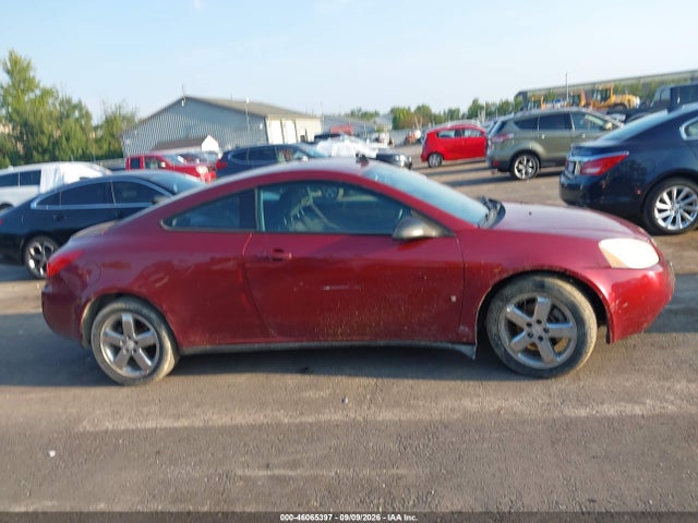 2008 Pontiac G6 Gt მანქანა იყიდება აუქციონზე, vin: 1G2ZH17N884104168, აუქციონის ნომერი: 46065397