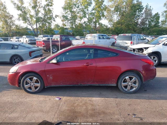2008 Pontiac G6 Gt მანქანა იყიდება აუქციონზე, vin: 1G2ZH17N884104168, აუქციონის ნომერი: 46065397