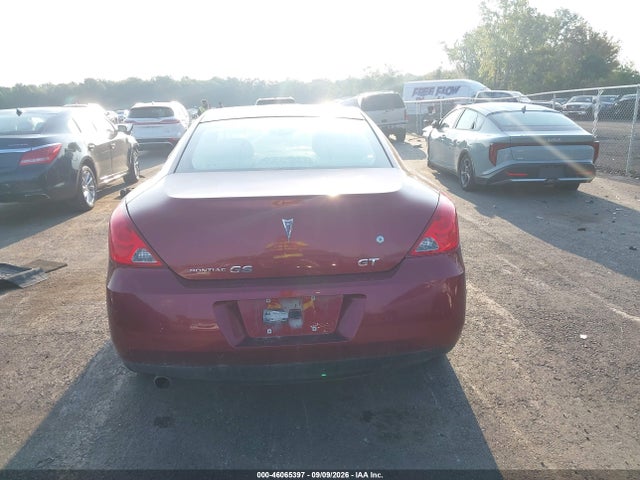 2008 Pontiac G6 Gt მანქანა იყიდება აუქციონზე, vin: 1G2ZH17N884104168, აუქციონის ნომერი: 46065397