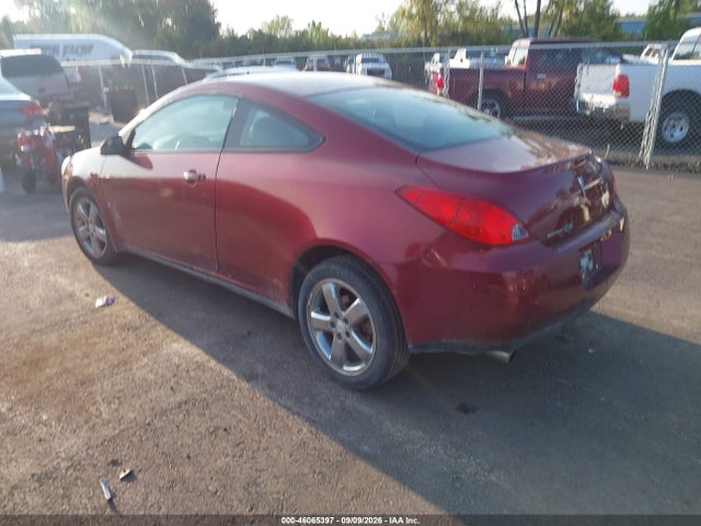 2008 Pontiac G6 Gt მანქანა იყიდება აუქციონზე, vin: 1G2ZH17N884104168, აუქციონის ნომერი: 46065397