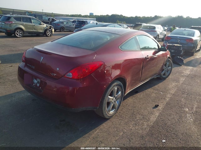 2008 Pontiac G6 Gt მანქანა იყიდება აუქციონზე, vin: 1G2ZH17N884104168, აუქციონის ნომერი: 46065397
