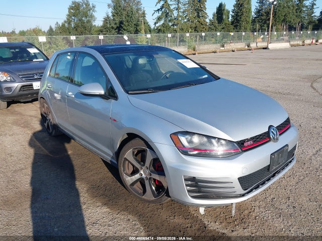2017 Volkswagen Golf Gti Se 4-door მანქანა იყიდება აუქციონზე, vin: 3VW447AU2HM007912, აუქციონის ნომერი: 46065474