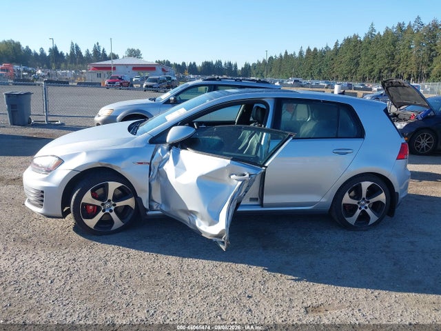 2017 Volkswagen Golf Gti Se 4-door მანქანა იყიდება აუქციონზე, vin: 3VW447AU2HM007912, აუქციონის ნომერი: 46065474