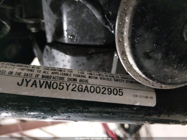 2016 Yamaha Xvs950 Cu/cuc მანქანა იყიდება აუქციონზე, vin: JYAVN05Y2GA002905, აუქციონის ნომერი: 46065508