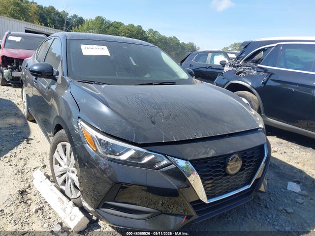 2020 Nissan Sentra S Xtronic Cvt მანქანა იყიდება აუქციონზე, vin: 3N1AB8BVXLY309588, აუქციონის ნომერი: 46065526