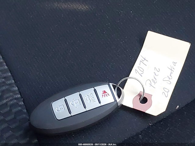 46065526 :رقم المزاد ، 3N1AB8BVXLY309588 vin ، 2020 Nissan Sentra S Xtronic Cvt مزاد بيع