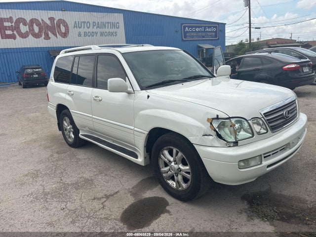 2004 Lexus Lx 470 მანქანა იყიდება აუქციონზე, vin: JTJHT00W043542554, აუქციონის ნომერი: 46065529