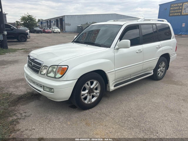 2004 Lexus Lx 470 მანქანა იყიდება აუქციონზე, vin: JTJHT00W043542554, აუქციონის ნომერი: 46065529