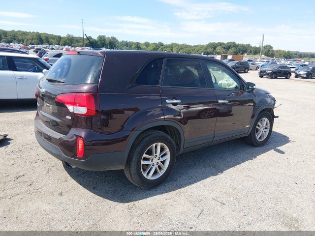46065606 :رقم المزاد ، 5XYKTCA61EG527096 vin ، 2014 Kia Sorento Lx مزاد بيع