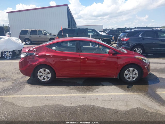 Продаж на аукціоні авто 2016 Hyundai Elantra Se, vin: KMHDH4AE8GU584027, номер лоту: 46065621