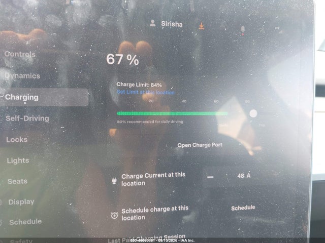 46065661 :رقم المزاد ، 7SAYGDEE6NF383805 vin ، 2022 Tesla Model Y Long Range Dual Motor All-wheel Drive مزاد بيع