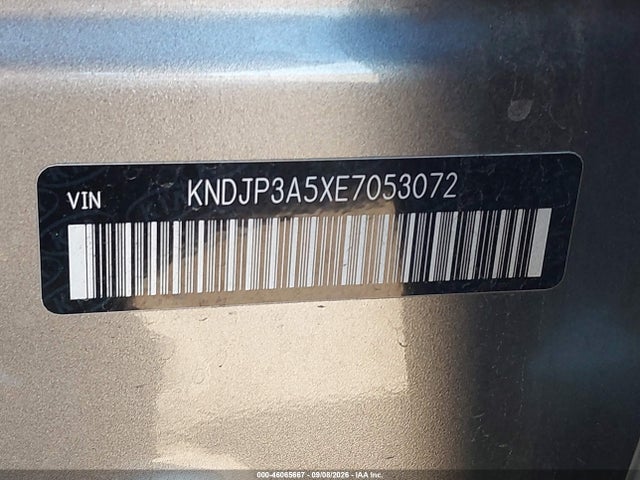 KNDJP3A5XE7053072 KIA SOUL +