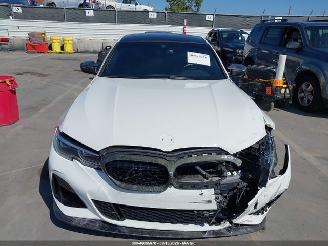 46065670 :رقم المزاد ، 3MW5U7J05N8C74161 vin ، 2022 Bmw M340i مزاد بيع