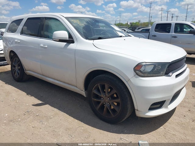 2019 Dodge Durango Gt Plus Awd მანქანა იყიდება აუქციონზე, vin: 1C4RDJDG4KC559769, აუქციონის ნომერი: 46065761