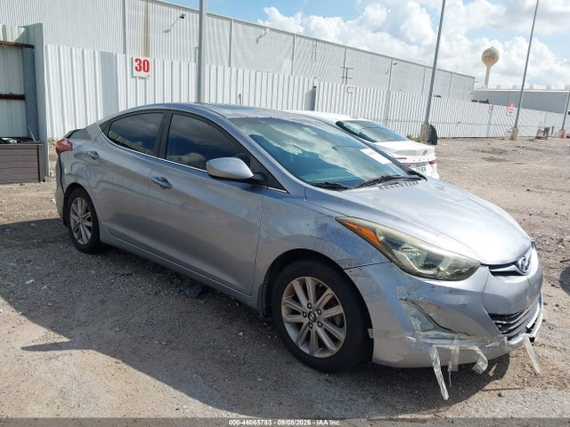 2015 Hyundai Elantra Se მანქანა იყიდება აუქციონზე, vin: 5NPDH4AE0FH618247, აუქციონის ნომერი: 46065783