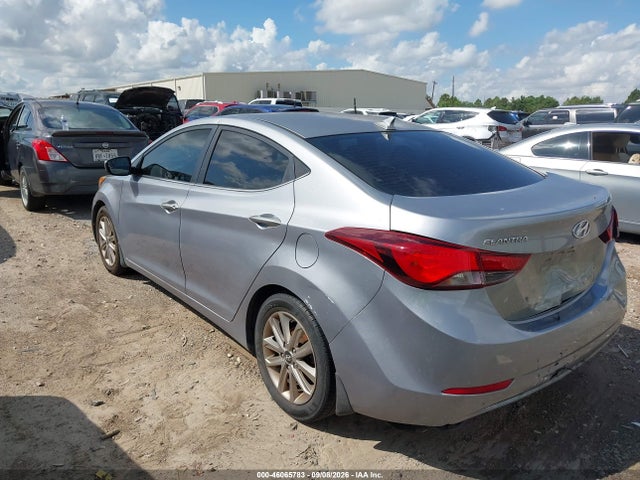 2015 Hyundai Elantra Se მანქანა იყიდება აუქციონზე, vin: 5NPDH4AE0FH618247, აუქციონის ნომერი: 46065783
