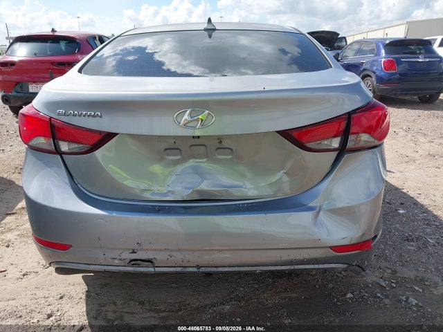 2015 Hyundai Elantra Se მანქანა იყიდება აუქციონზე, vin: 5NPDH4AE0FH618247, აუქციონის ნომერი: 46065783
