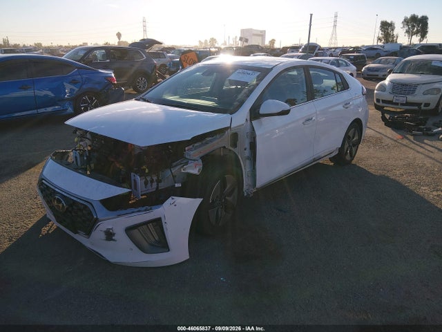 2021 Hyundai Ioniq Hybrid Limited მანქანა იყიდება აუქციონზე, vin: KMHC05LC1MU255248, აუქციონის ნომერი: 46065837