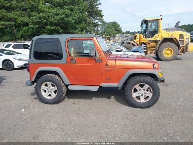 46065872 :رقم المزاد ، 1J4FA49SX1P374590 vin ، 2001 Jeep Wrangler Sport مزاد بيع