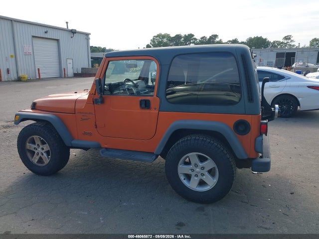 46065872 :رقم المزاد ، 1J4FA49SX1P374590 vin ، 2001 Jeep Wrangler Sport مزاد بيع