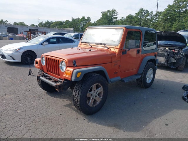 46065872 :رقم المزاد ، 1J4FA49SX1P374590 vin ، 2001 Jeep Wrangler Sport مزاد بيع