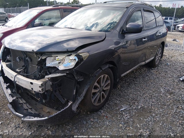 2014 Nissan Pathfinder Sl მანქანა იყიდება აუქციონზე, vin: 5N1AR2MNXEC648524, აუქციონის ნომერი: 46065943