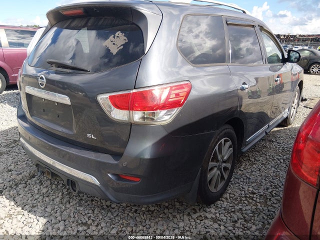 2014 Nissan Pathfinder Sl მანქანა იყიდება აუქციონზე, vin: 5N1AR2MNXEC648524, აუქციონის ნომერი: 46065943