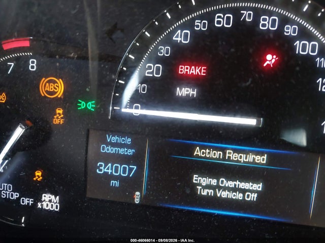 2019 Cadillac Xt5 Luxury მანქანა იყიდება აუქციონზე, vin: 1GYKNCRS7KZ117115, აუქციონის ნომერი: 46066014