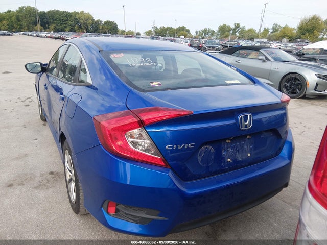 Продаж на аукціоні авто 2016 Honda Civic Lx, vin: 19XFC2F50GE079638, номер лоту: 46066062