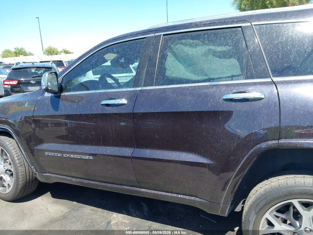 46066065 :رقم المزاد ، 1C4RJFCG0KC726684 vin ، 2019 Jeep Grand Cherokee Overland 4x4 مزاد بيع