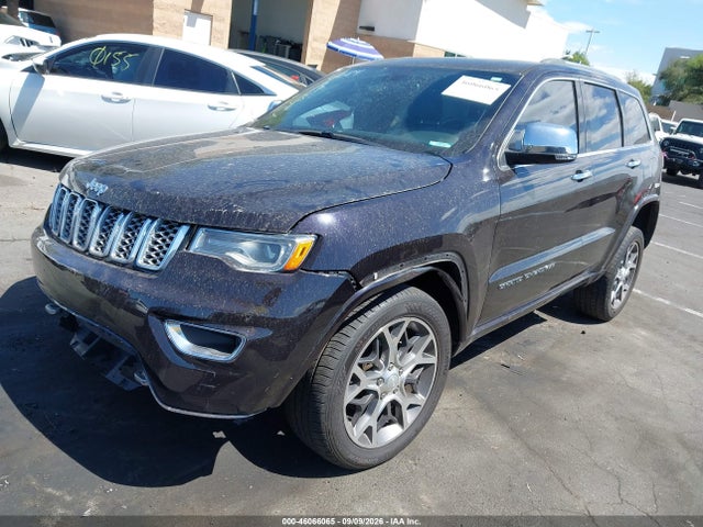46066065 :رقم المزاد ، 1C4RJFCG0KC726684 vin ، 2019 Jeep Grand Cherokee Overland 4x4 مزاد بيع