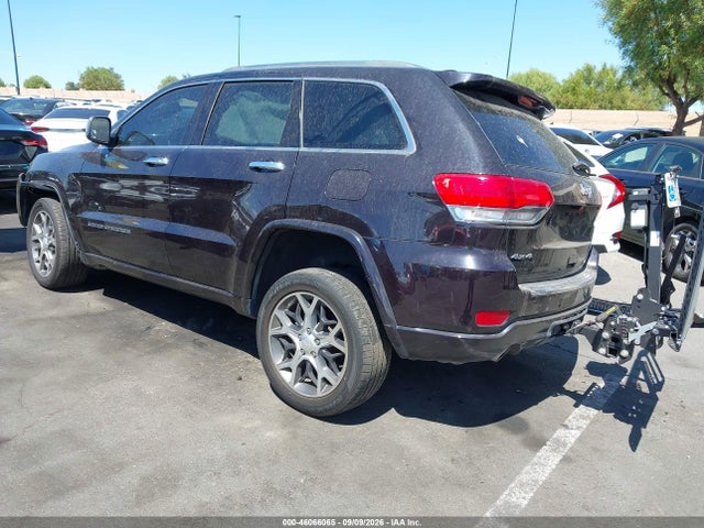 46066065 :رقم المزاد ، 1C4RJFCG0KC726684 vin ، 2019 Jeep Grand Cherokee Overland 4x4 مزاد بيع
