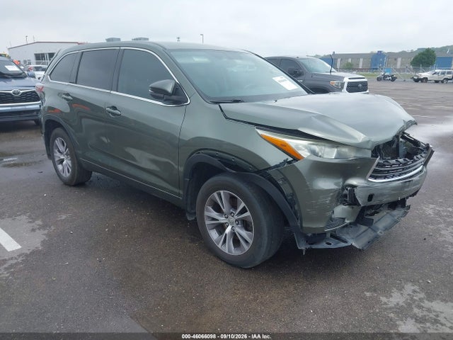 46066098 :رقم المزاد ، 5TDBKRFH7FS094954 vin ، 2015 Toyota Highlander Le Plus V6 مزاد بيع