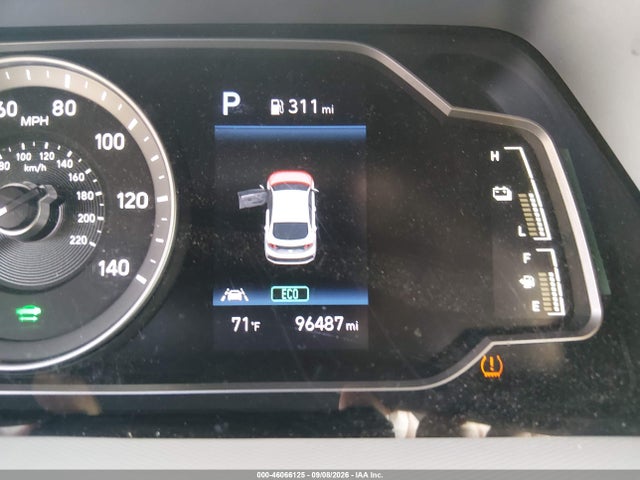 46066125 :رقم المزاد ، KMHC65LC6LU233176 vin ، 2020 Hyundai Ioniq Hybrid Blue مزاد بيع