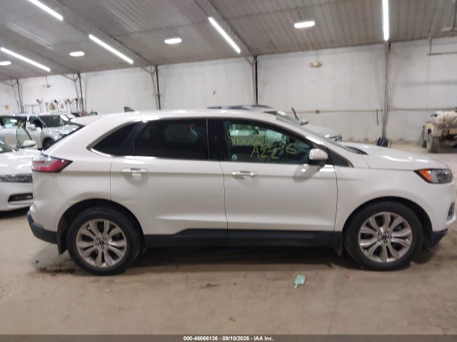 2022 Ford Edge Titanium მანქანა იყიდება აუქციონზე, vin: 2FMPK4K91NBA51021, აუქციონის ნომერი: 46066136