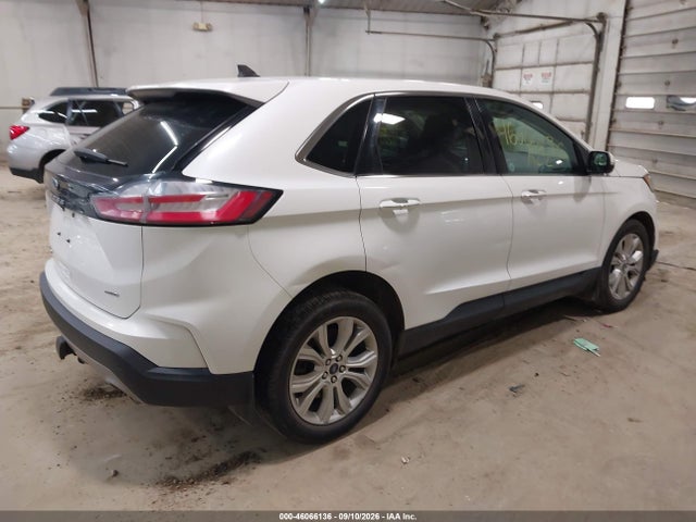 2022 Ford Edge Titanium მანქანა იყიდება აუქციონზე, vin: 2FMPK4K91NBA51021, აუქციონის ნომერი: 46066136