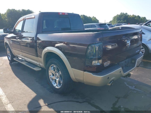 46066141 :رقم المزاد ، 1C6RD7PT1CS241019 vin ، 2012 Ram 1500 Laramie Longhorn Edition مزاد بيع