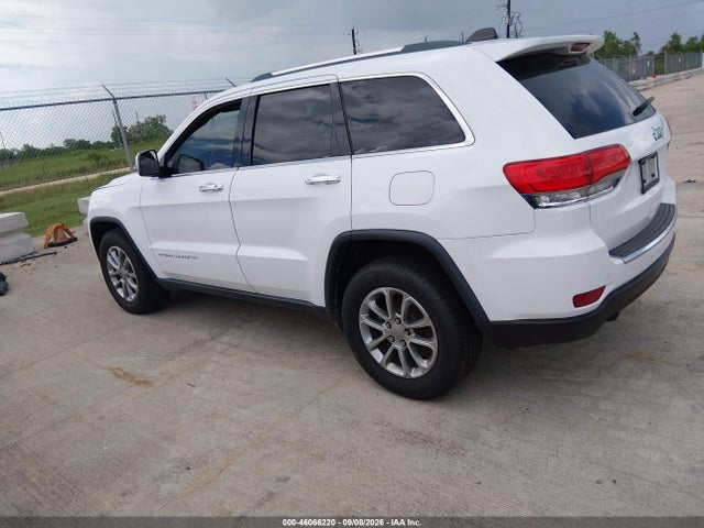 Продажа на аукционе авто 2015 Jeep Grand Cherokee Limited, vin: 1C4RJEBG8FC118817, номер лота: 46066220