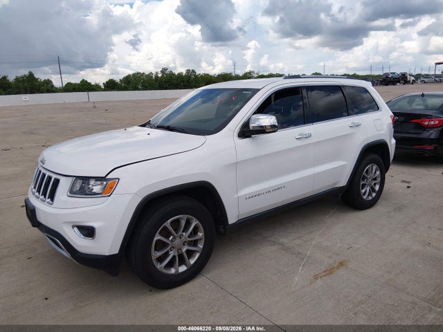 Продажа на аукционе авто 2015 Jeep Grand Cherokee Limited, vin: 1C4RJEBG8FC118817, номер лота: 46066220