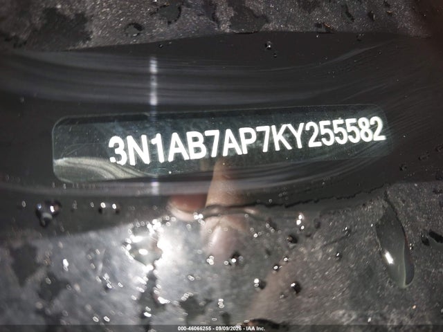 Продаж на аукціоні авто 2019 Nissan Sentra Sv, vin: 3N1AB7AP7KY255582, номер лоту: 46066255