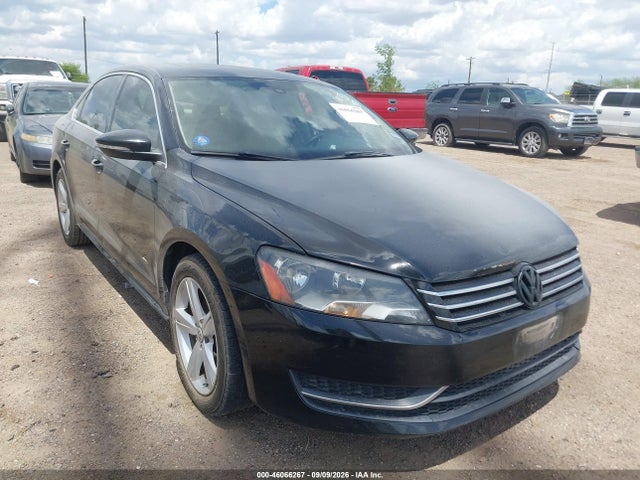 46066267 :رقم المزاد ، 1VWBP7A3XCC009455 vin ، 2012 Volkswagen Passat 2.5l Se مزاد بيع