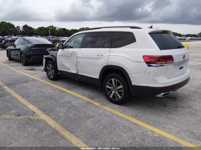 46066307 :رقم المزاد ، 1V2LP2CA6NC544712 vin ، 2022 Volkswagen Atlas 2.0t Se مزاد بيع
