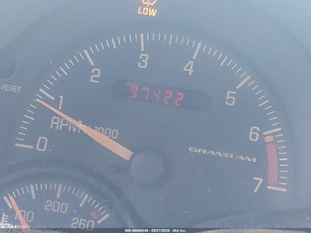 Продажа на аукционе авто 1999 Pontiac Grand Am Se1, vin: 1G2NE52E6XC561894, номер лота: 46066346