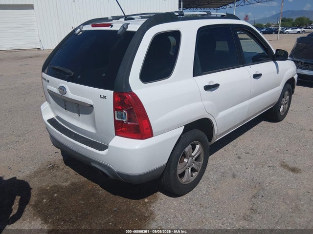 2009 Kia Sportage Lx მანქანა იყიდება აუქციონზე, vin: KNDJF724197576471, აუქციონის ნომერი: 46066361